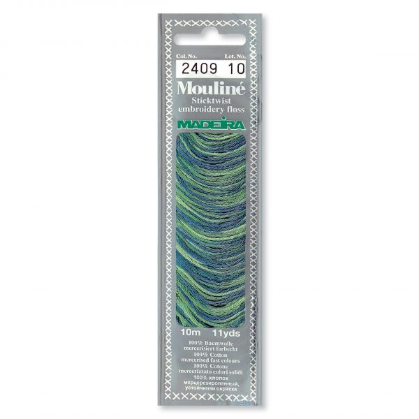 Madeira Stranded Cotton Variegated 10m  017/2409