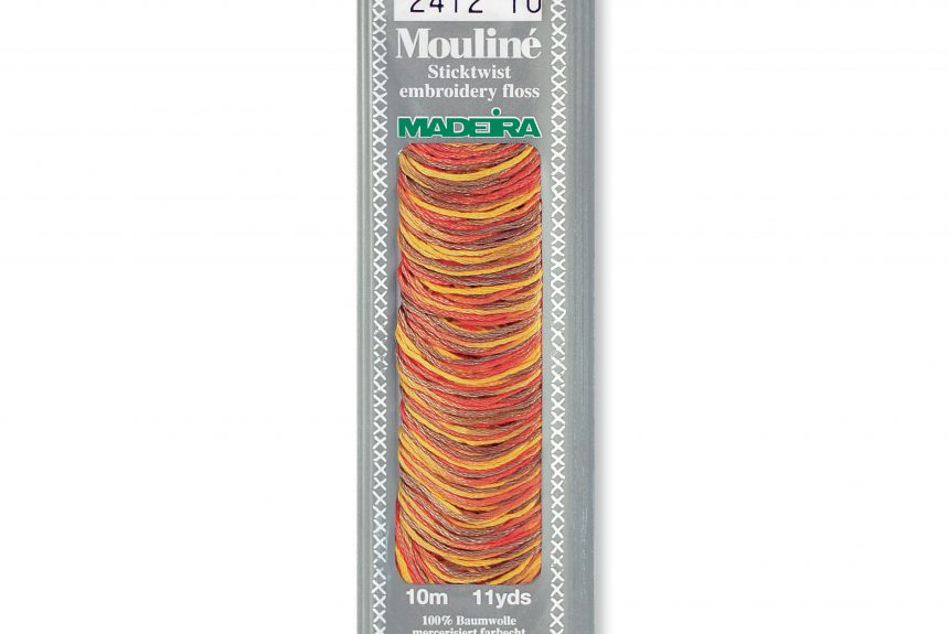 Madeira Stranded Cotton Variegated 10m  017/2412