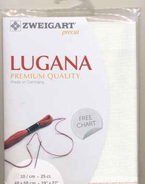 Zweigart 25 Count Lugana Evenweave Antique White