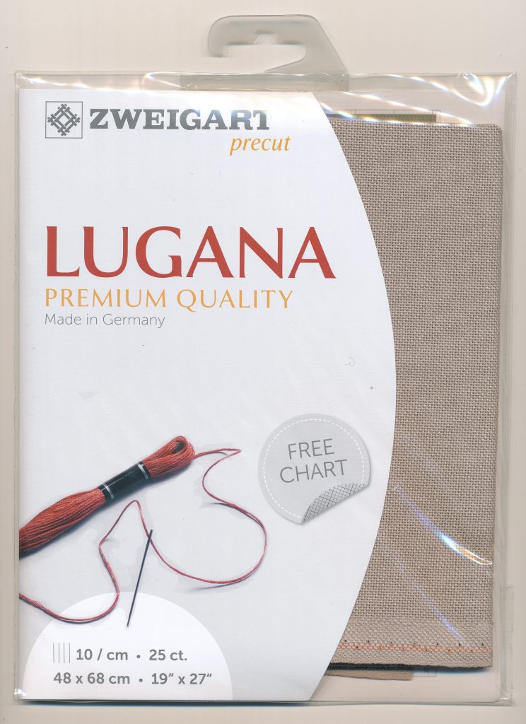 Zweigart 25 Count Lugana Evenweave Dark Beige