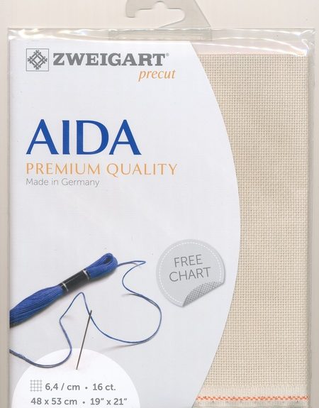 Zweigart 16 Count Aida Platinum