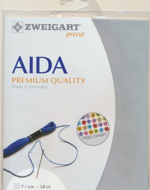 Zweigart 18 Count Aida Pewter
