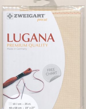 Zweigart 25 Count Lugana Evenweave Cream