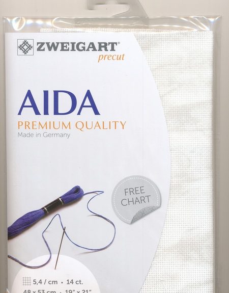Zweigart 14 Count Aida Light Beige