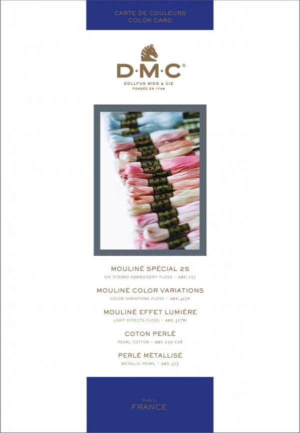 DMC: Shade Card (with Thread Swatches)