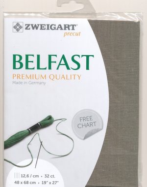 Zweigart 32 Count Belfast Linen Natural