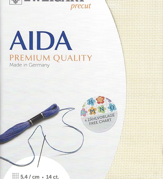 Zweigart 14 Count Aida Cream