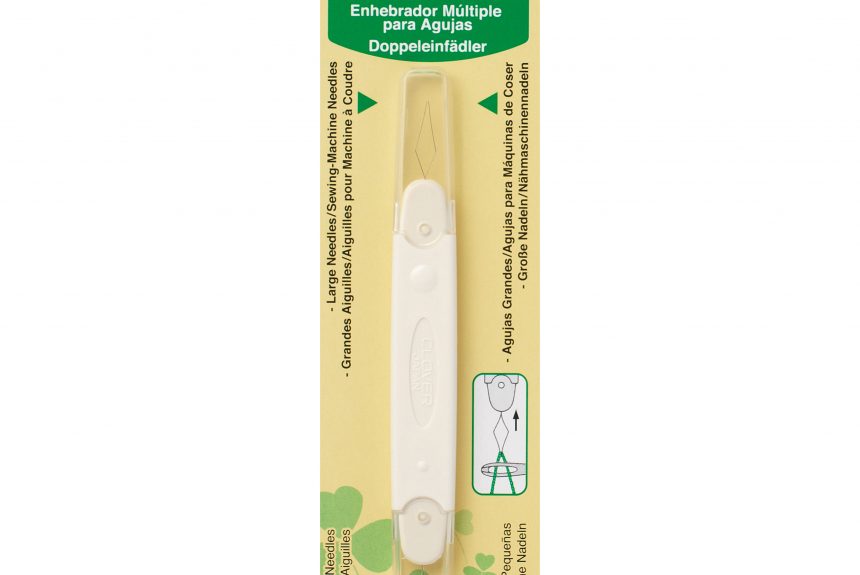Clover Double Needle Threader