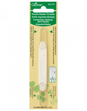 Clover Double Needle Threader