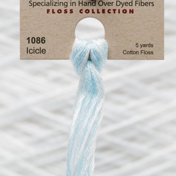 Weeks - Icicle 5 yards 6 strand skein 1086