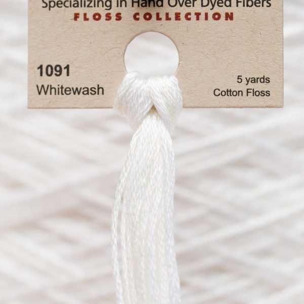 Weeks - Whitewash 5 yards 6 strand skein 1091