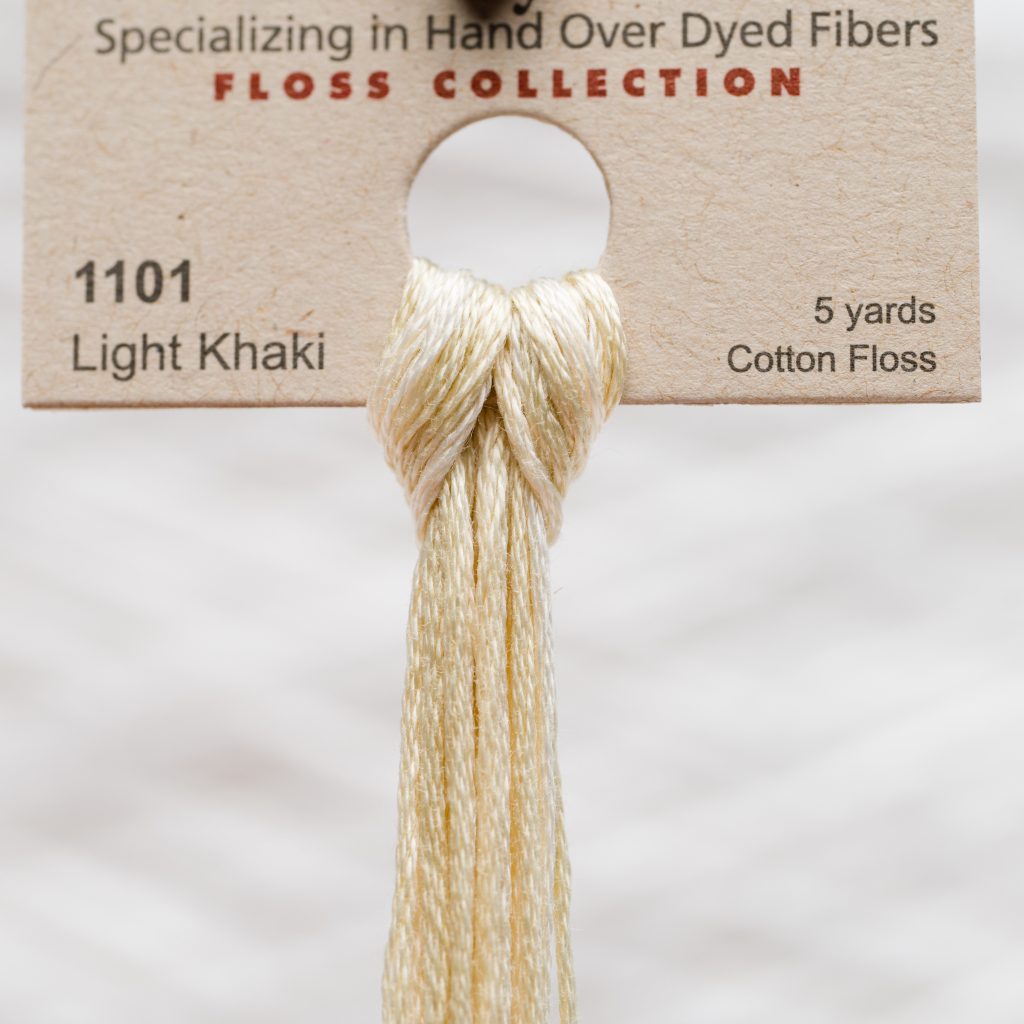 Weeks - Light Khaki 5 yards 6 strand skein 1101