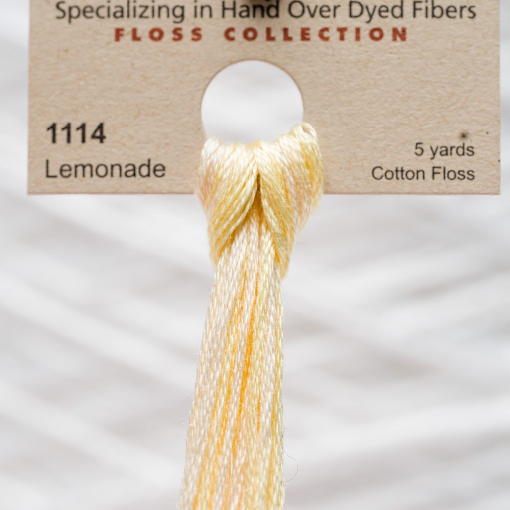 Weeks - Lemonade 5 yards 6 strand skein 1114