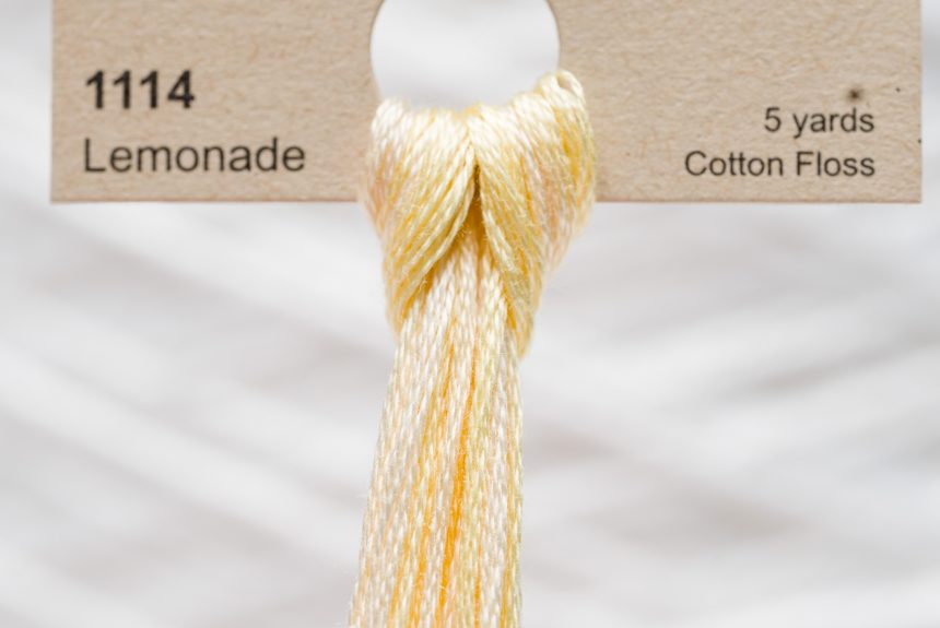 Weeks – Lemonade 5 yards 6 strand skein 1114