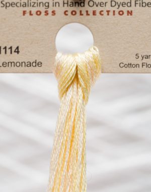 Weeks - Lemonade 5 yards 6 strand skein 1114