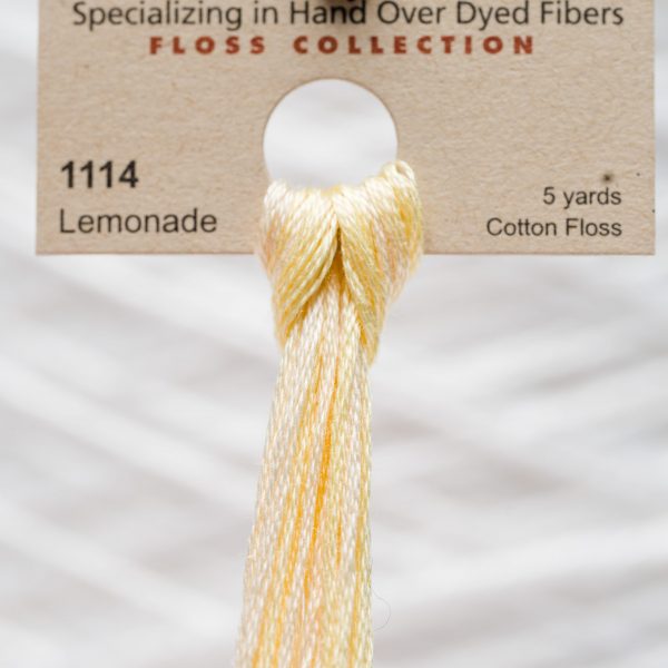 Weeks - Lemonade 5 yards 6 strand skein 1114