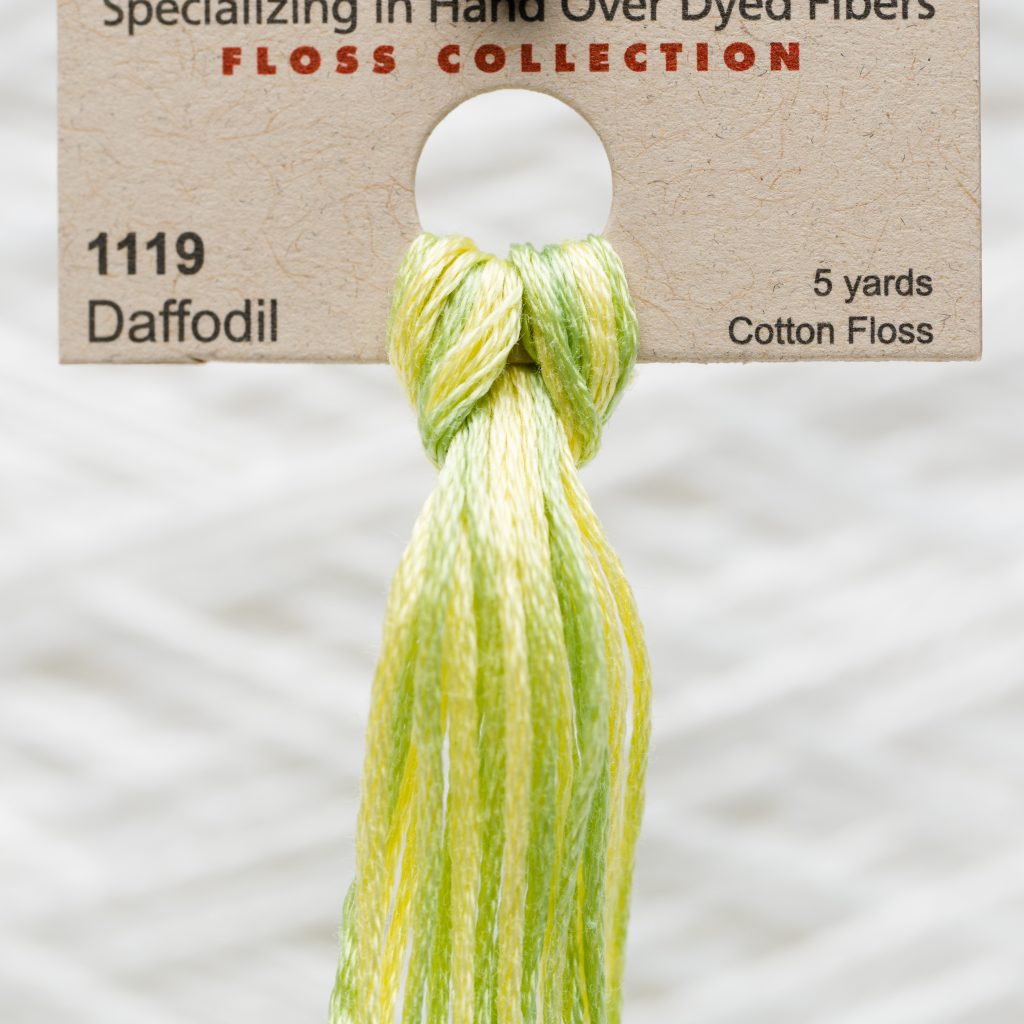 Weeks - Daffodil 5 yards 6 strand skein 1119