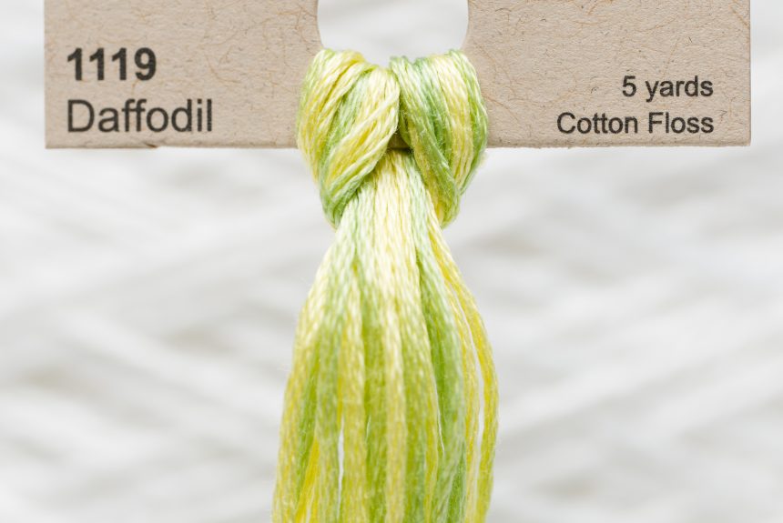 Weeks – Daffodil 5 yards 6 strand skein 1119