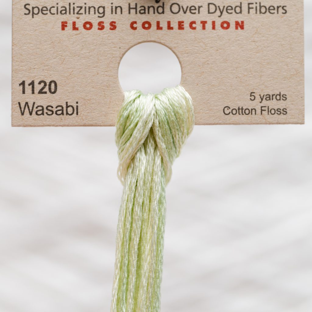 Weeks - Wasabi 5 yards 6 strand skein 1120