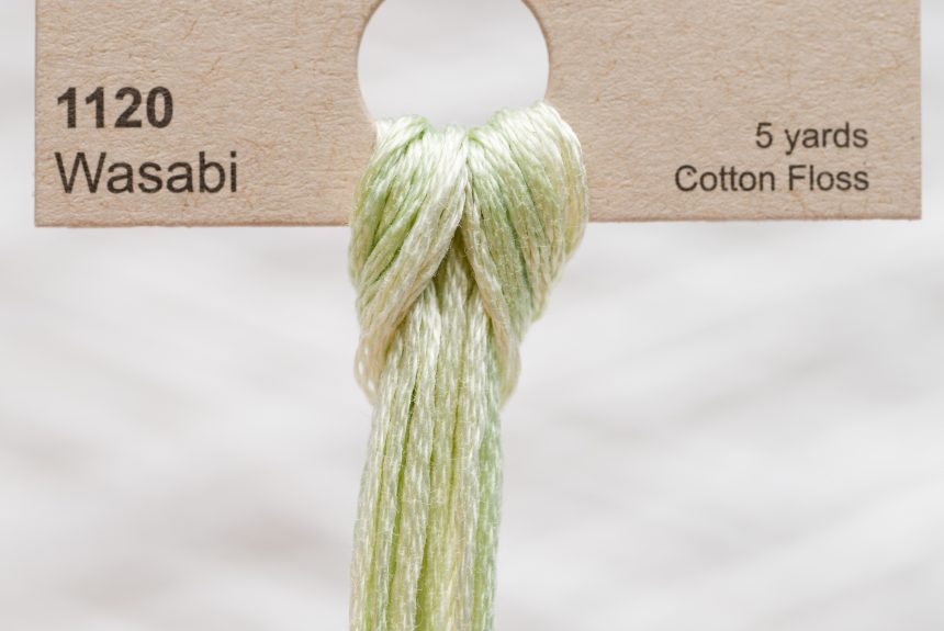 Weeks – Wasabi 5 yards 6 strand skein 1120