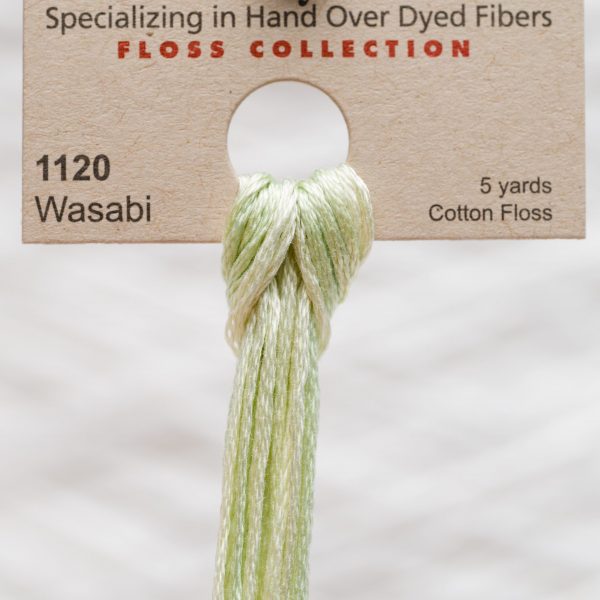 Weeks - Wasabi 5 yards 6 strand skein 1120
