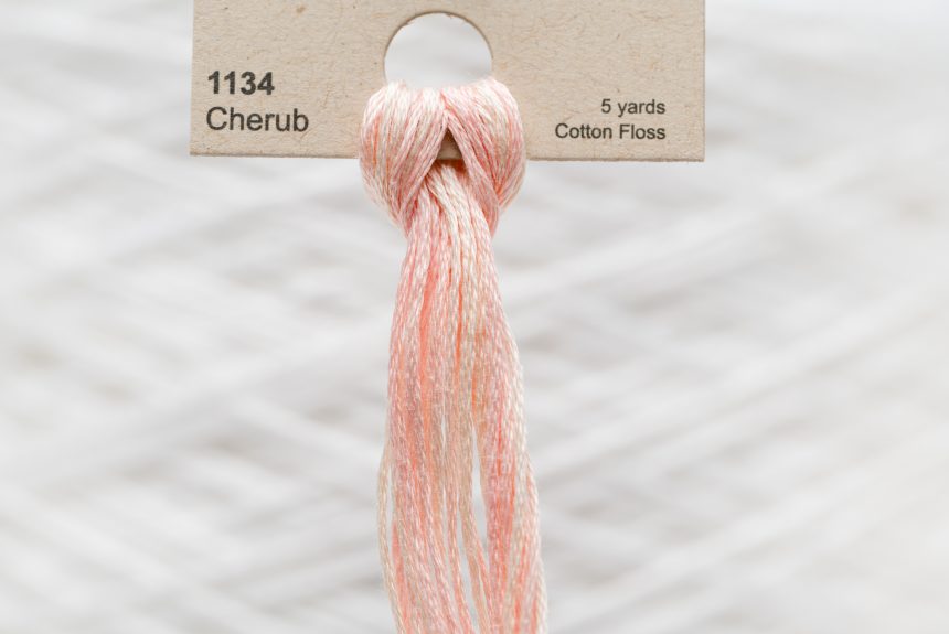 Weeks – Cherub 5 yards 6 strand skein 1134