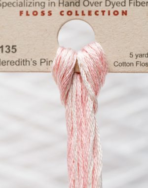 Weeks - Meredith's Pink 5 yards 6 strand skein 1135
