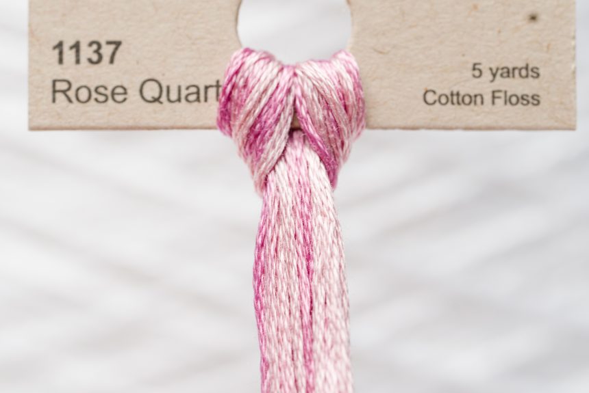 Weeks – Rose Quartz 5 yards 6 strand skein 1137