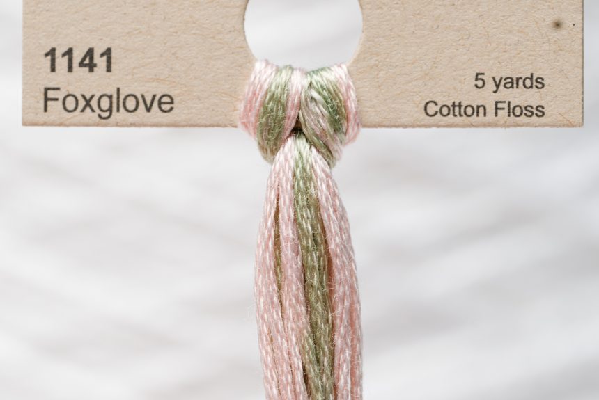 Weeks – Foxglove 5 yards 6 strand skein 1141