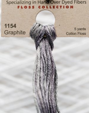 Weeks - Graphite 5 yards 6 strand skein 1154