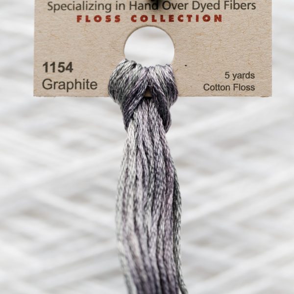 Weeks - Graphite 5 yards 6 strand skein 1154