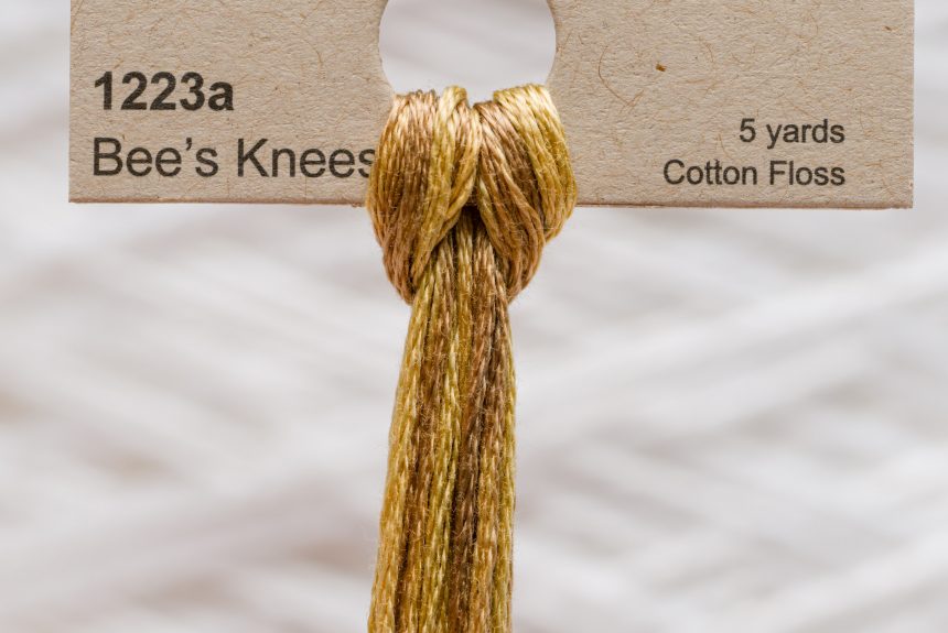 Weeks – Bee’s Knees 5 yards 6 strand skein 1223a
