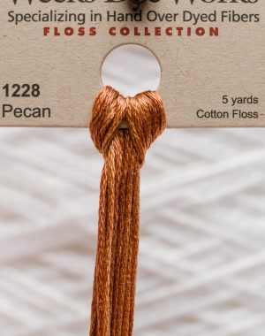 Weeks - Pecan 5 yards 6 strand skein 1228