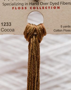 Weeks - Cocoa 5 yards 6 strand skein 1233