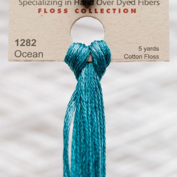 Weeks - Ocean 5 yards 6 strand skein 1282