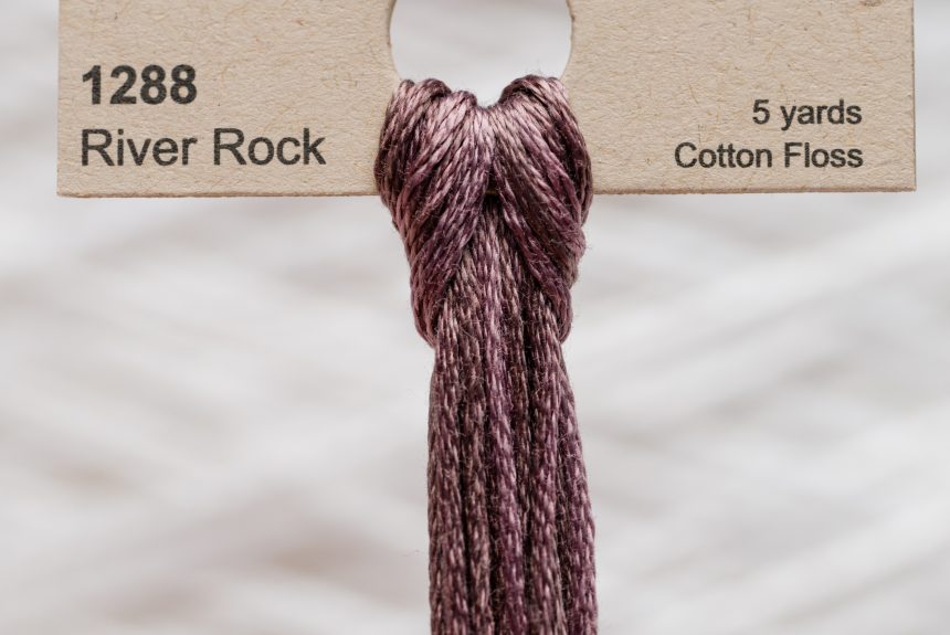 Weeks – River Rock 5 yards 6 strand skein 1288