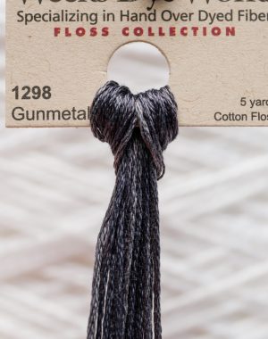 Weeks - Gunmetal 5 yards 6 strand skein 1298