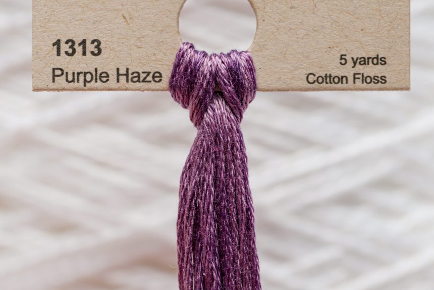 Weeks – Purple Haze 5 yards 6 strand skein 1313