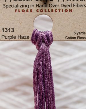 Weeks - Purple Haze 5 yards 6 strand skein 1313