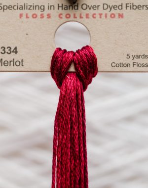 Weeks - Merlot 5 yards 6 strand skein 1334
