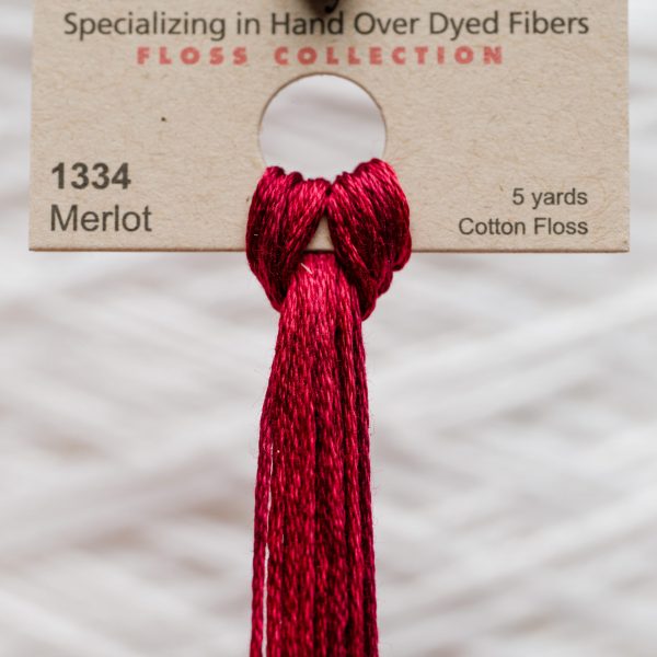 Weeks - Merlot 5 yards 6 strand skein 1334