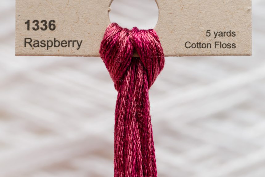 Weeks – Raspberry 5 yards 6 strand skein 1336