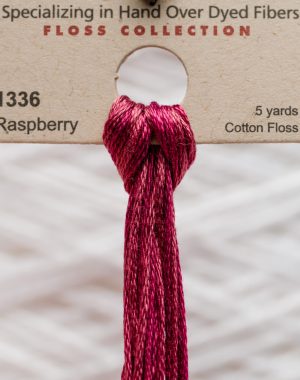 Weeks - Raspberry 5 yards 6 strand skein 1336