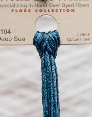 Weeks - Deep Sea 5 yards 6 strand skein 2104
