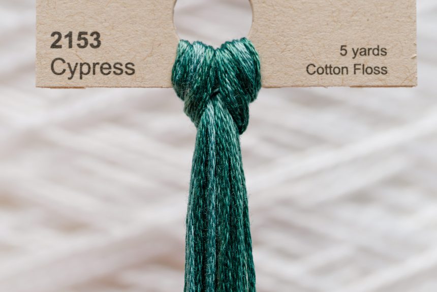 Weeks – Cypress 5 yards 6 strand skein 2153