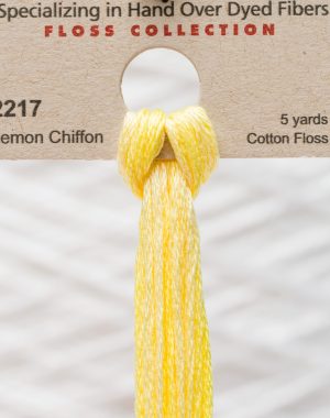 Weeks - Lemon Chiffon 5 yards 6 strand skein 2217