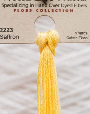 Weeks - Saffron 5 yards 6 strand skein 2223