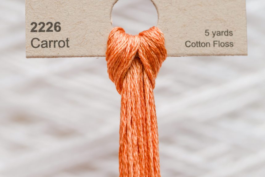 Weeks – Carrot 5 yards 6 strand skein 2226