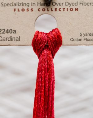 Weeks - Cardinal 5 yards 6 strand skein 2240a