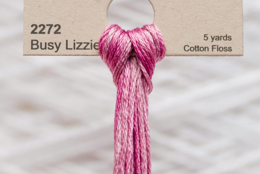Weeks – Busy Lizzie 5 yards 6 strand skein 2272
